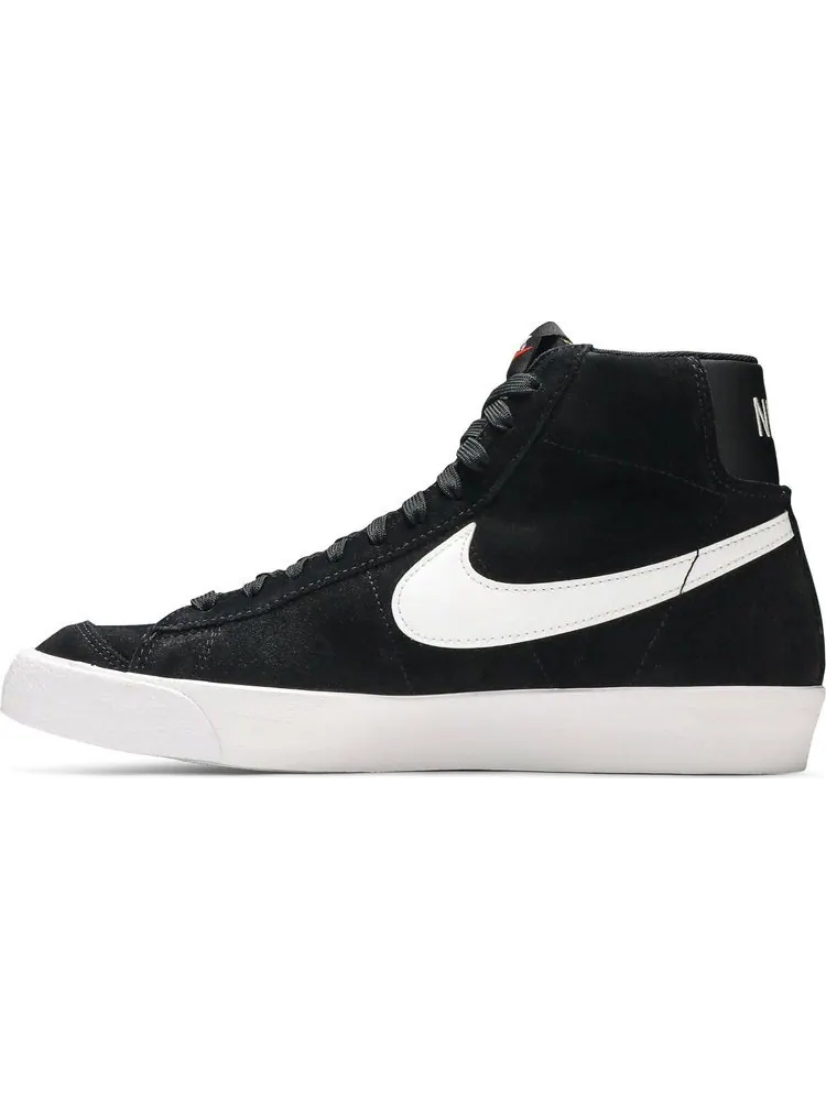 Кроссовки Nike Blazer Mid '77 Suede 'Black White' — изображение 3 из 8, черный
