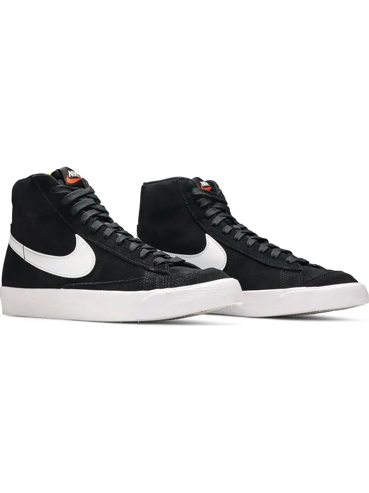 Кроссовки Nike Blazer Mid '77 Suede 'Black White' — изображение 8 из 8, черный