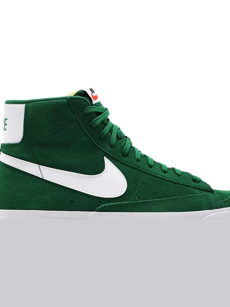 Кроссовки Nike Blazer Mid '77 Suede 'Pine Green' — изображение 2 из 8, зеленый