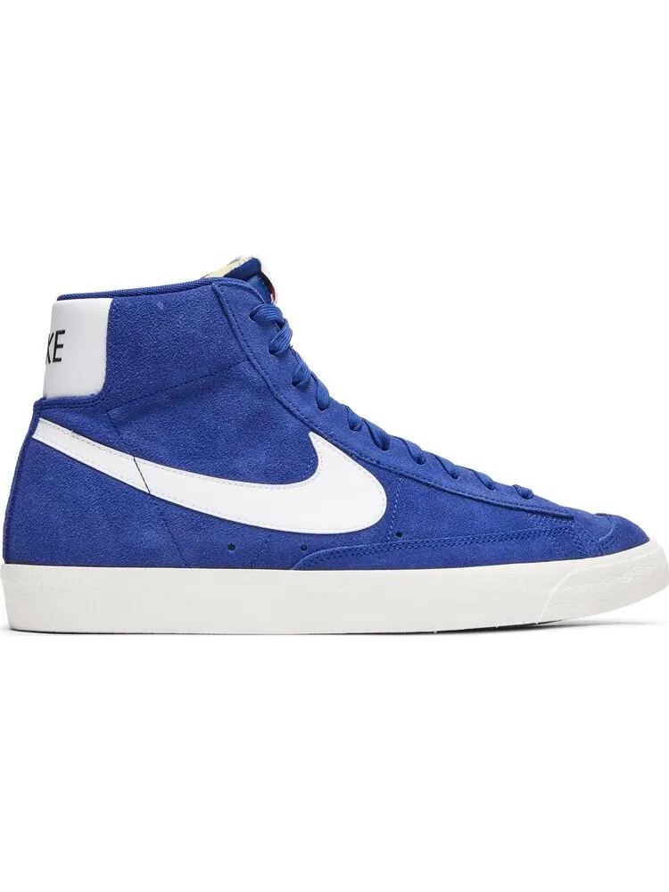 Кроссовки Nike Blazer Mid '77 Suede 'Deep Royal Blue' — изображение 1 из 8, синий