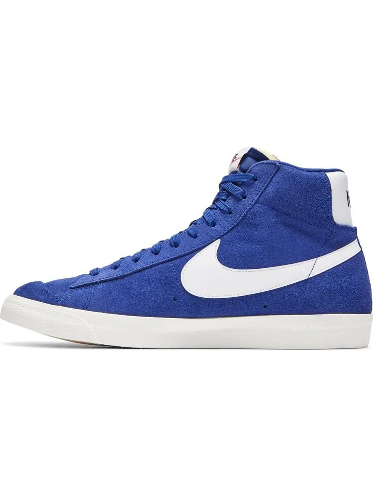 Кроссовки Nike Blazer Mid '77 Suede 'Deep Royal Blue' — изображение 3 из 8, синий