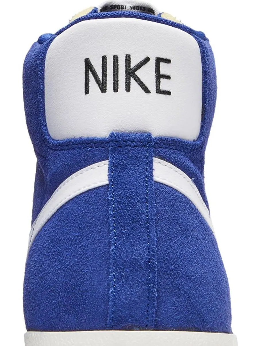 Кроссовки Nike Blazer Mid '77 Suede 'Deep Royal Blue' — изображение 7 из 8, синий