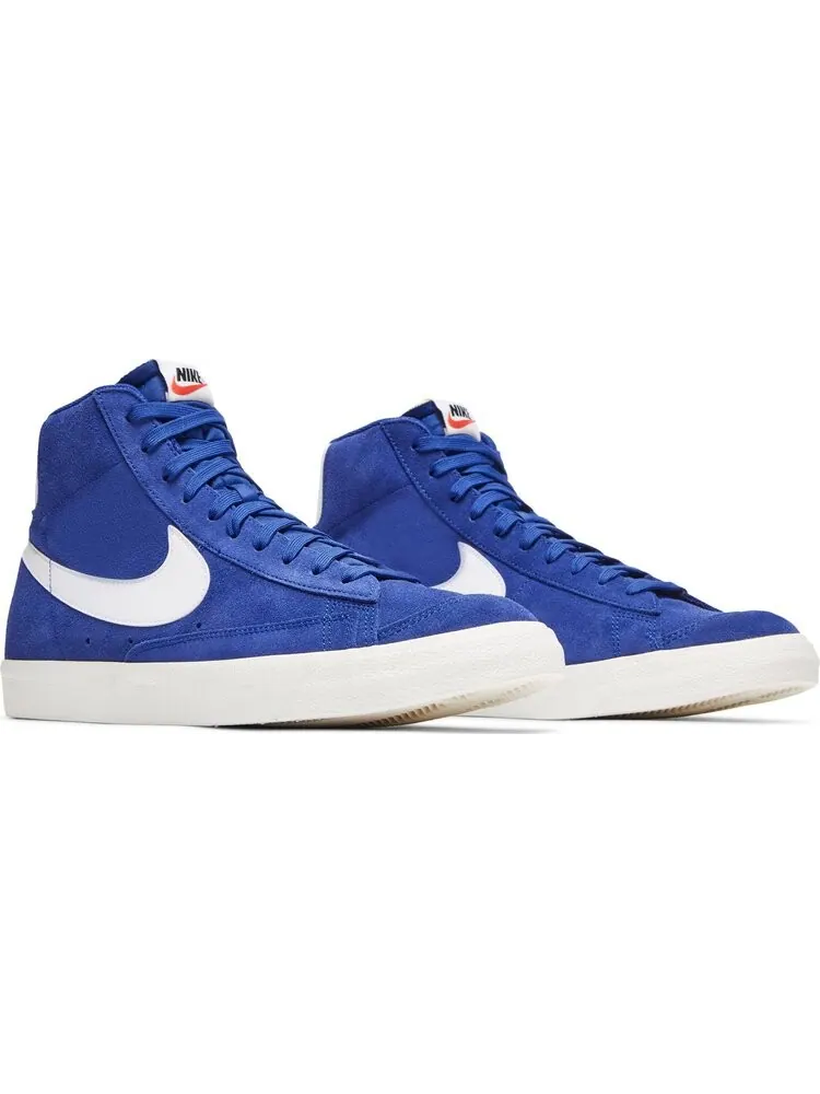 Кроссовки Nike Blazer Mid '77 Suede 'Deep Royal Blue' — изображение 8 из 8, синий