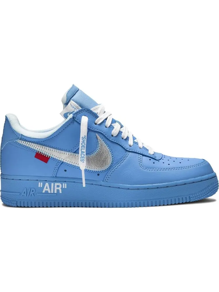 Лимитированные кроссовки Nike Off-White x Air Force 1 Low '07 'MCA' — изображение 1 из 8, синий