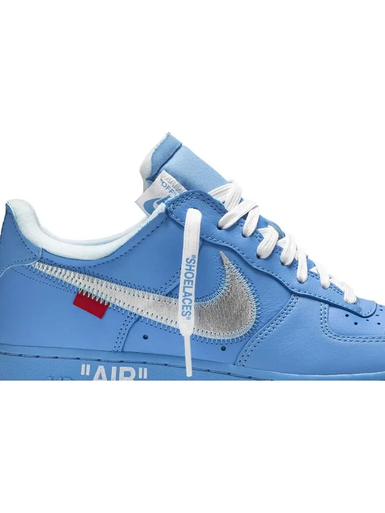 Лимитированные кроссовки Nike Off-White x Air Force 1 Low '07 'MCA' — изображение 2 из 8, синий
