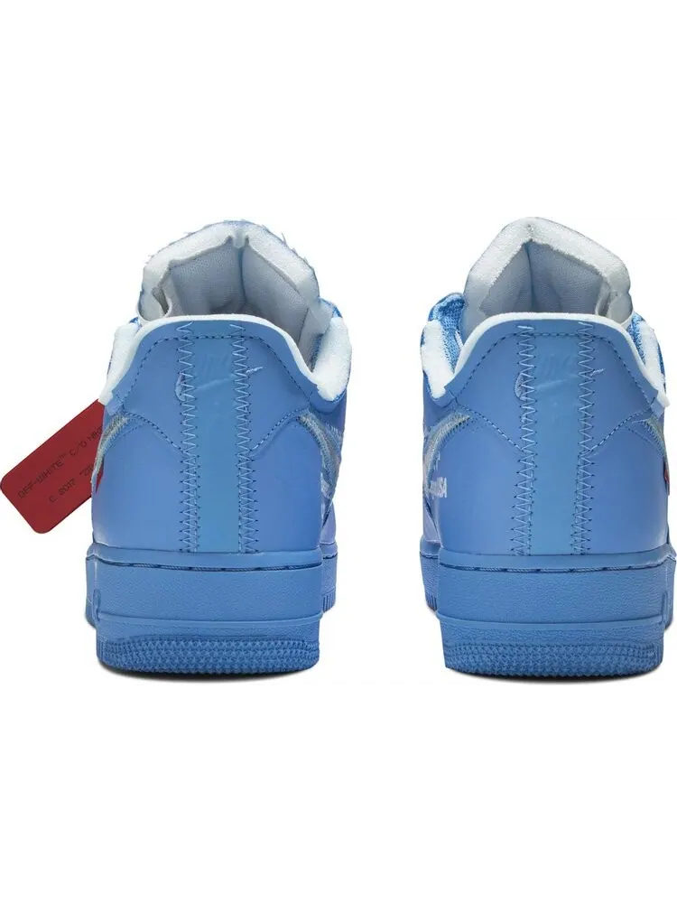 Лимитированные кроссовки Nike Off-White x Air Force 1 Low '07 'MCA' — изображение 6 из 8, синий