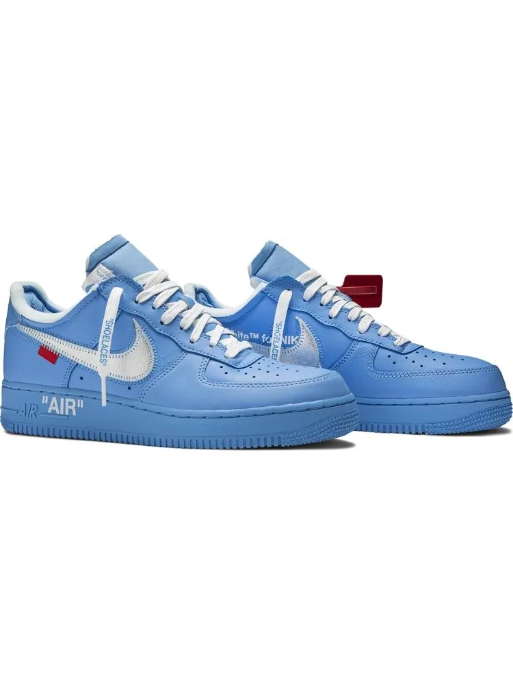 Лимитированные кроссовки Nike Off-White x Air Force 1 Low '07 'MCA' — изображение 8 из 8, синий