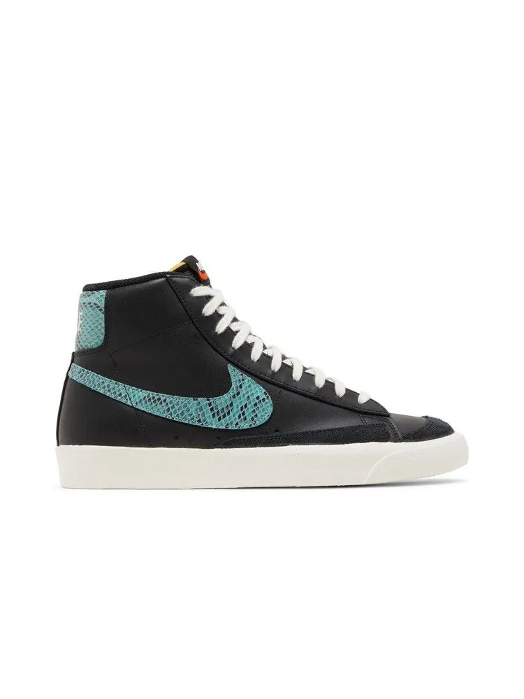 Кроссовки Nike Blazer Mid VNTG 'Snakeskin Swoosh' — изображение 2 из 9, черный