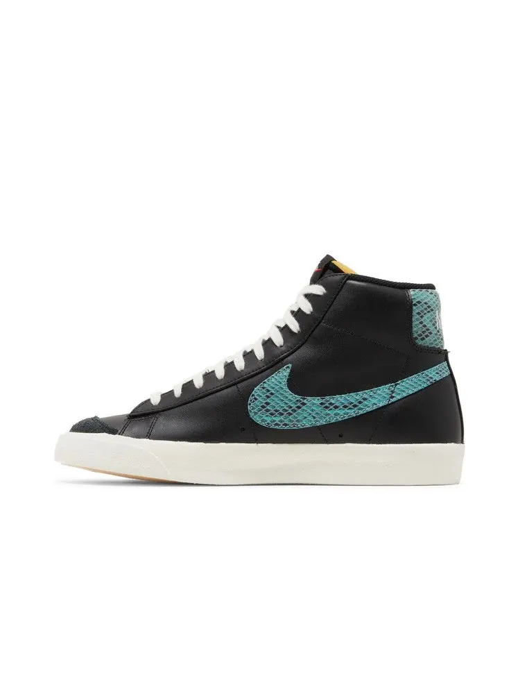 Кроссовки Nike Blazer Mid VNTG 'Snakeskin Swoosh' — изображение 4 из 9, черный