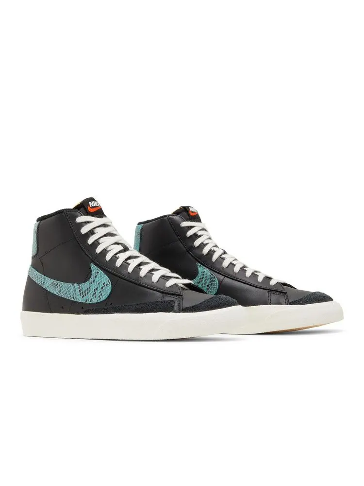 Кроссовки Nike Blazer Mid VNTG 'Snakeskin Swoosh' — изображение 9 из 9, черный