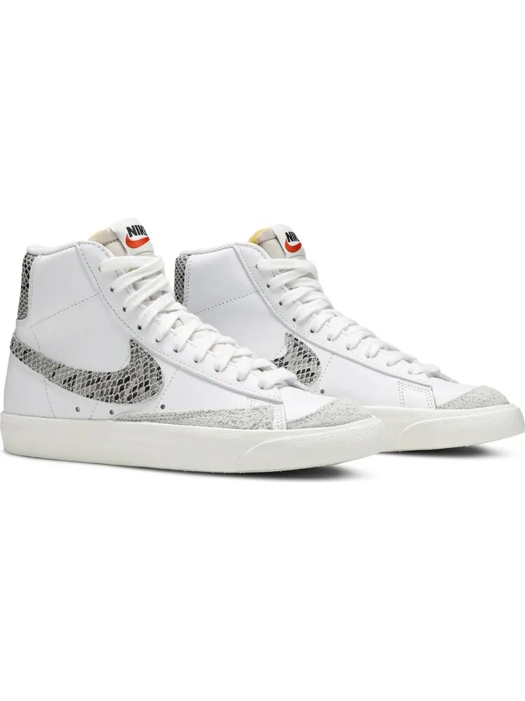 Кроссовки Nike Blazer Mid Vintage 'Snakeskin Swoosh' — изображение 8 из 8, белый