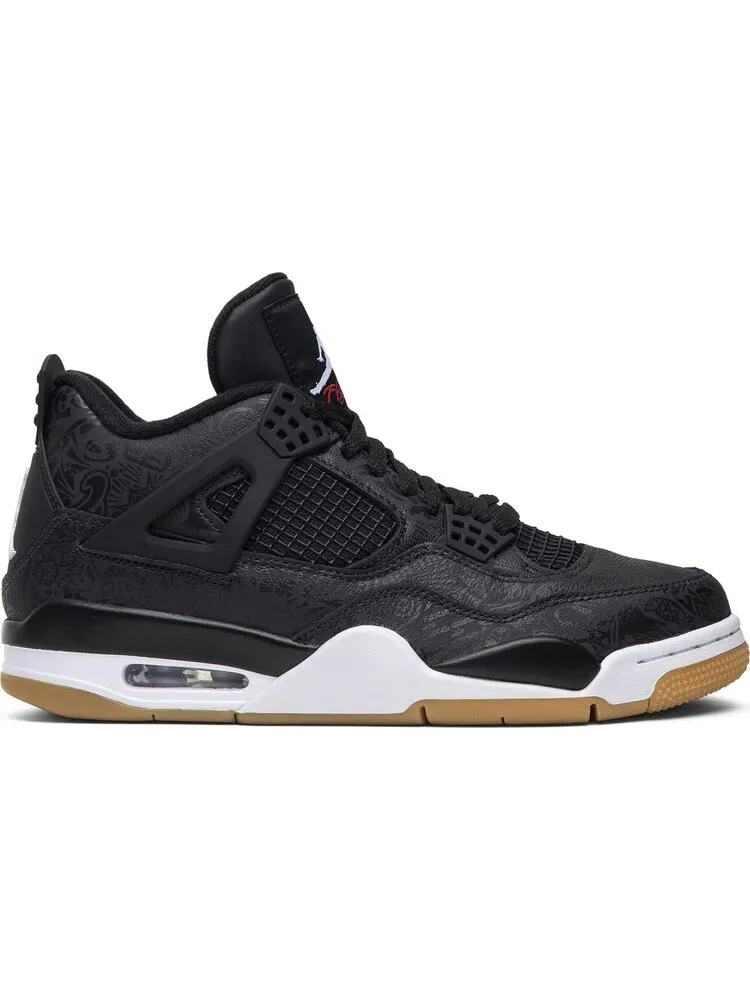 Кроссовки Air Jordan 4 Retro Laser — изображение 1 из 8, черный