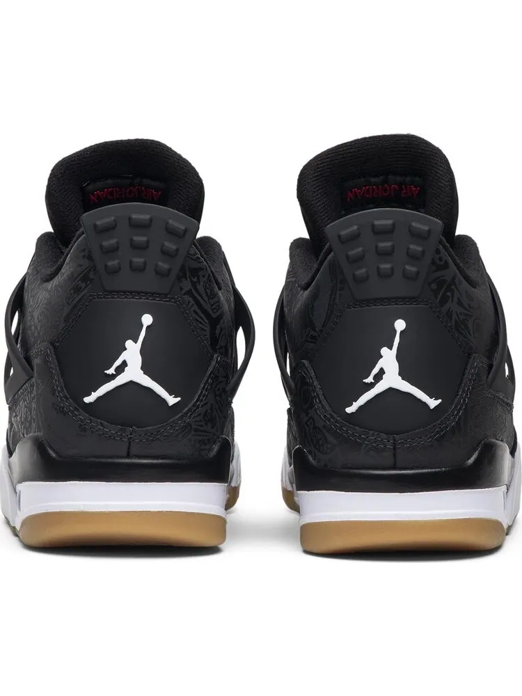 Кроссовки Air Jordan 4 Retro Laser — изображение 6 из 8, черный