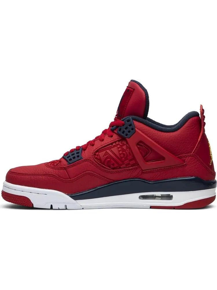 Кроссовки Air Jordan 4 Retro FIBA — изображение 3 из 8, красный