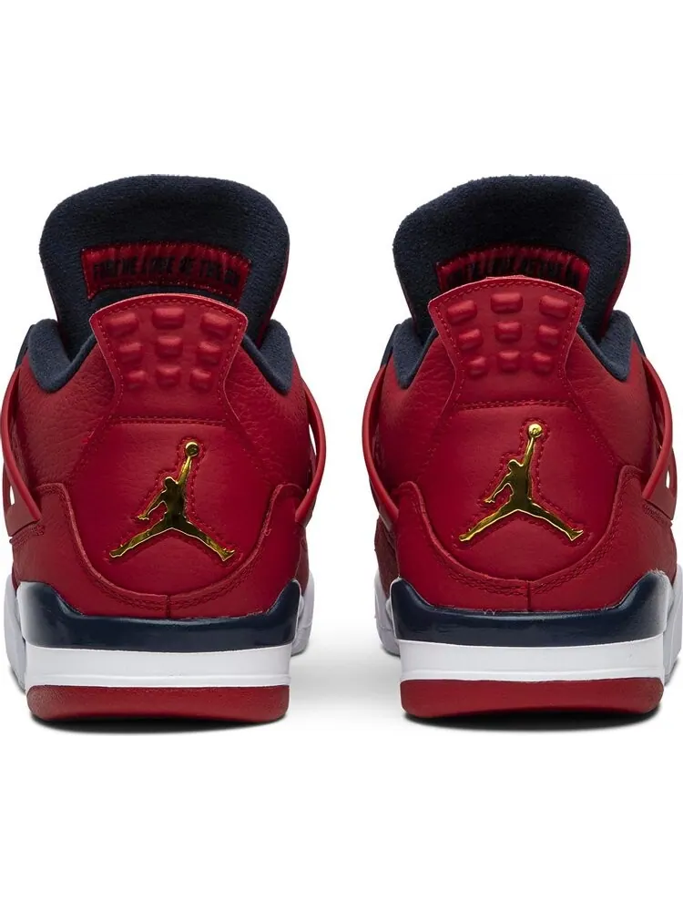 Кроссовки Air Jordan 4 Retro FIBA — изображение 6 из 8, красный