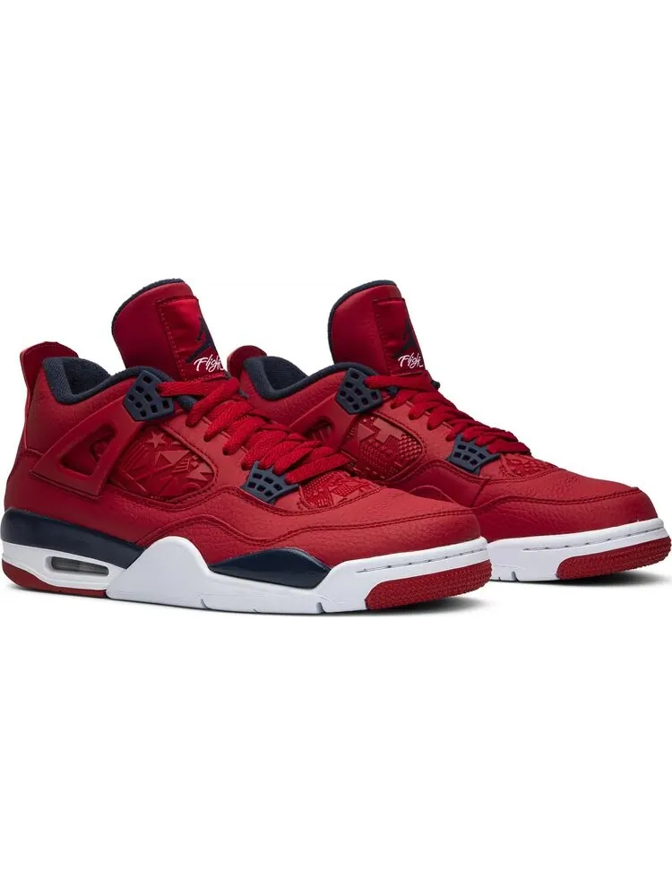 Кроссовки Air Jordan 4 Retro FIBA — изображение 8 из 8, красный