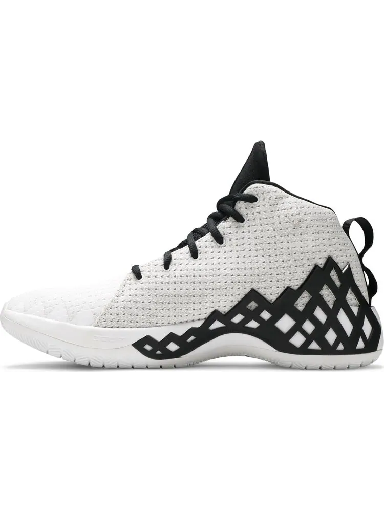 Кроссовки Jordan Jumpman Diamond Mid White — изображение 3 из 8, белый