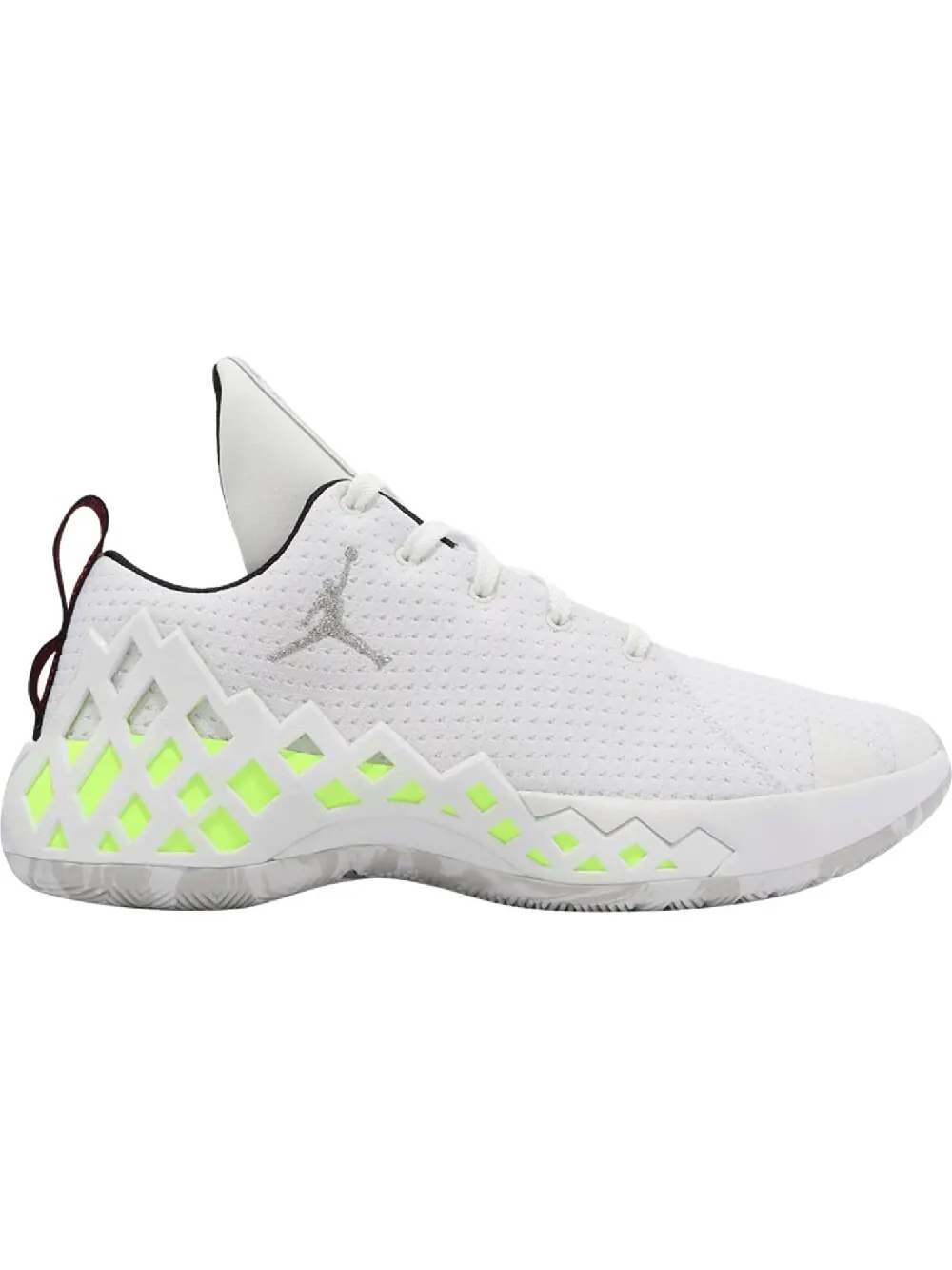 Кроссовки Nike Air Jordan Jumpman Diamond Low PF White Mismatch — изображение 1 из 1, зеленый