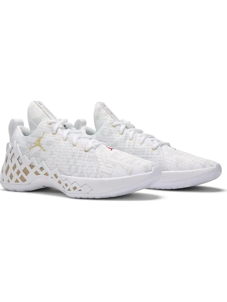 Кроссовки Jordan Jumpman Diamond Low PF FIBA — изображение 8 из 8, белый