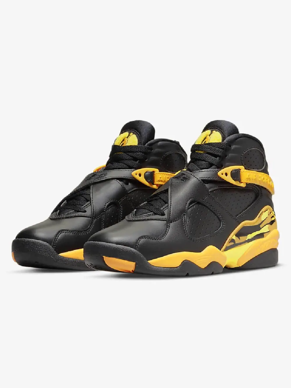 Кроссовки Nike Air Jordan 8 Retro — изображение 2 из 7, черный/желтый