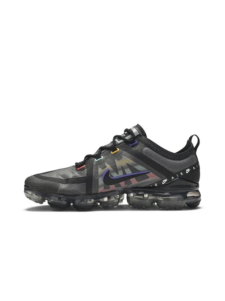 Кроссовки Nike Air VaporMax 2019 SE 'Black Multi' — изображение 3 из 4, черный