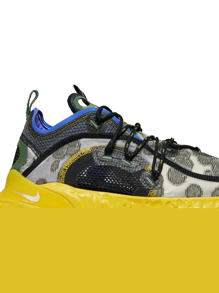 Кроссовки Nike ISPA Flow 2020 SE 'Medium Olive' — изображение 2 из 8, зеленый
