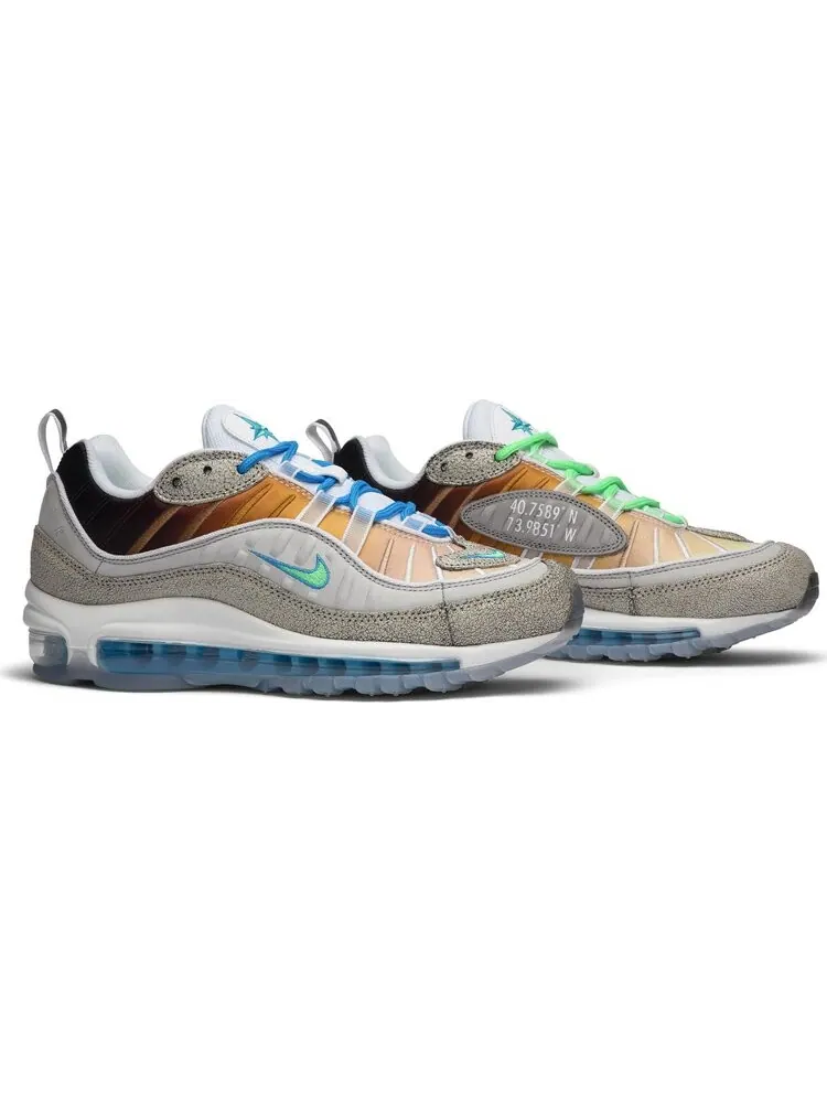 Кроссовки Nike Air Max 98 'On Air: NYC La Mezcla' — изображение 7 из 7, серый