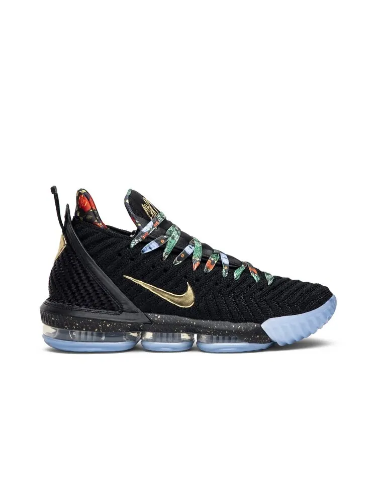 Кроссовки Nike LeBron 16 KC 'Watch The Throne' — изображение 1 из 4, черный