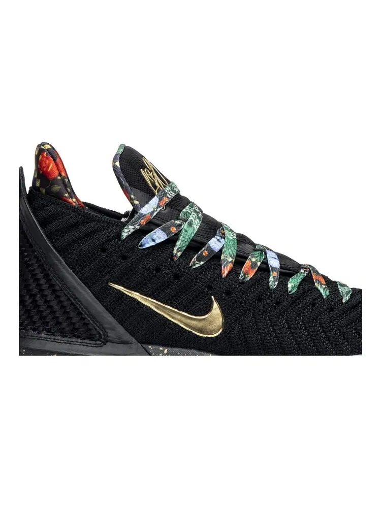 Кроссовки Nike LeBron 16 KC 'Watch The Throne' — изображение 2 из 4, черный