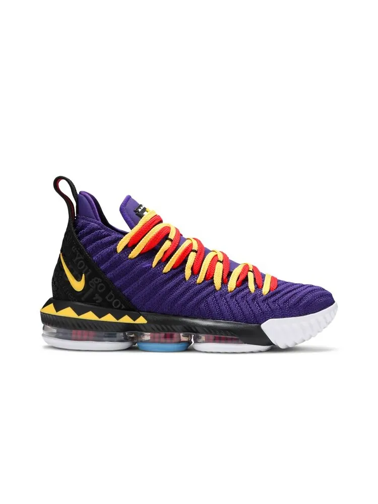Кроссовки Nike LeBron 16 'Martin' — изображение 1 из 4, фиолетовый