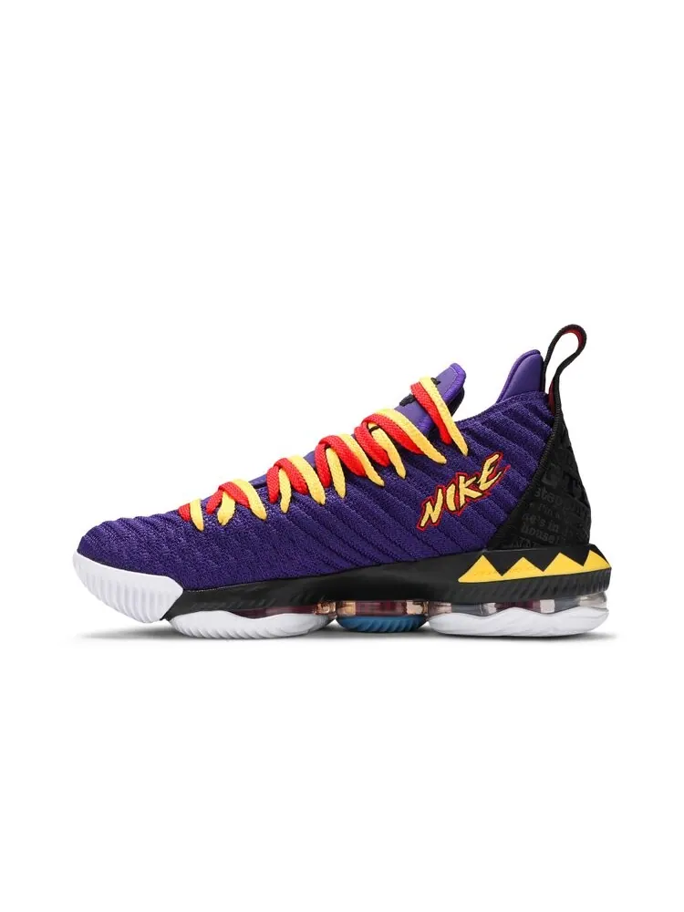 Кроссовки Nike LeBron 16 'Martin' — изображение 3 из 4, фиолетовый