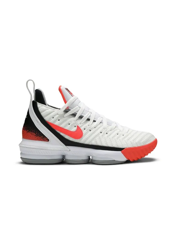 Кроссовки Nike LeBron 16 'Air Tech Challenge Hot Lava White' — изображение 1 из 4, белый