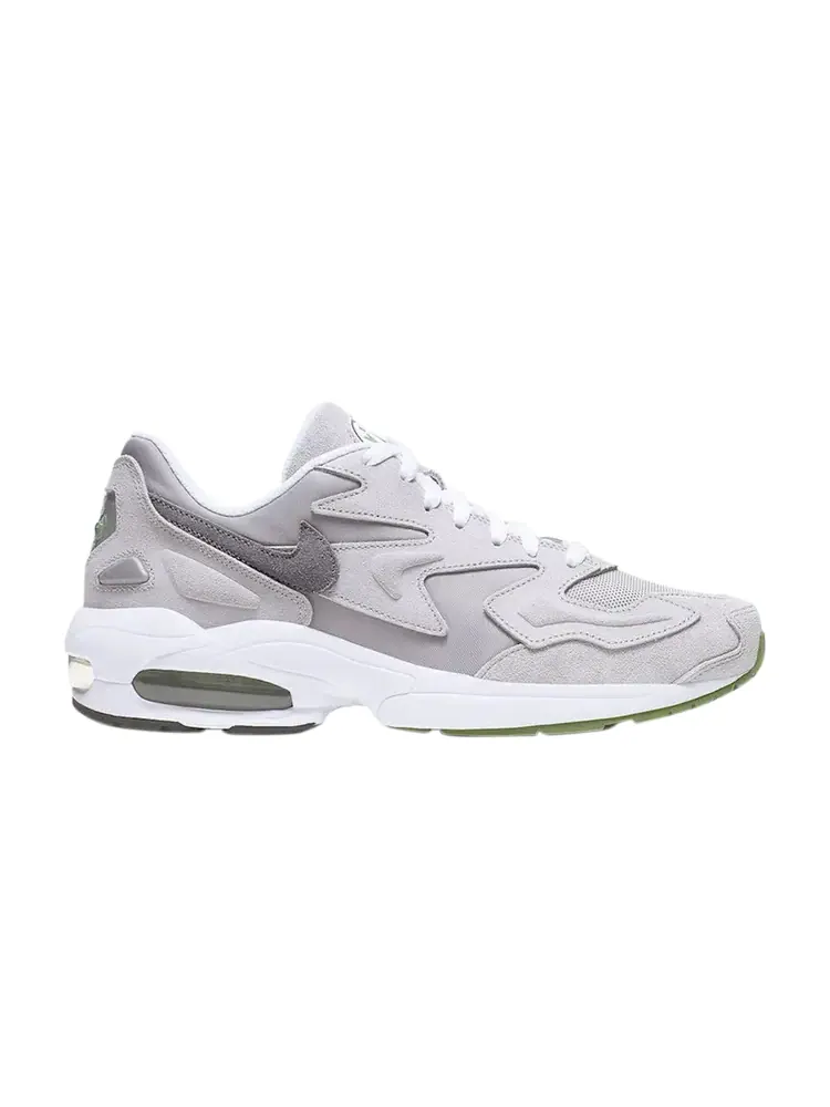 Кроссовки Nike Air Max 2 Light LX 'Chlorophyll' — изображение 1 из 1, серый