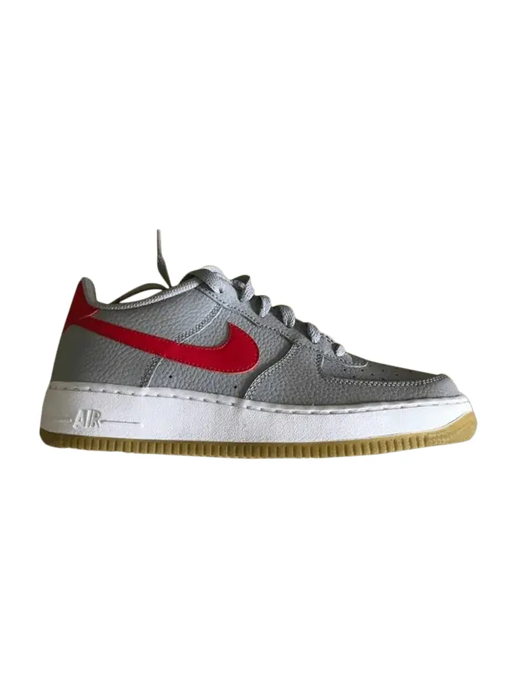 Кроссовки Nike Air Force 1 Low GS 'Wolf Grey Red' — изображение 1 из 1