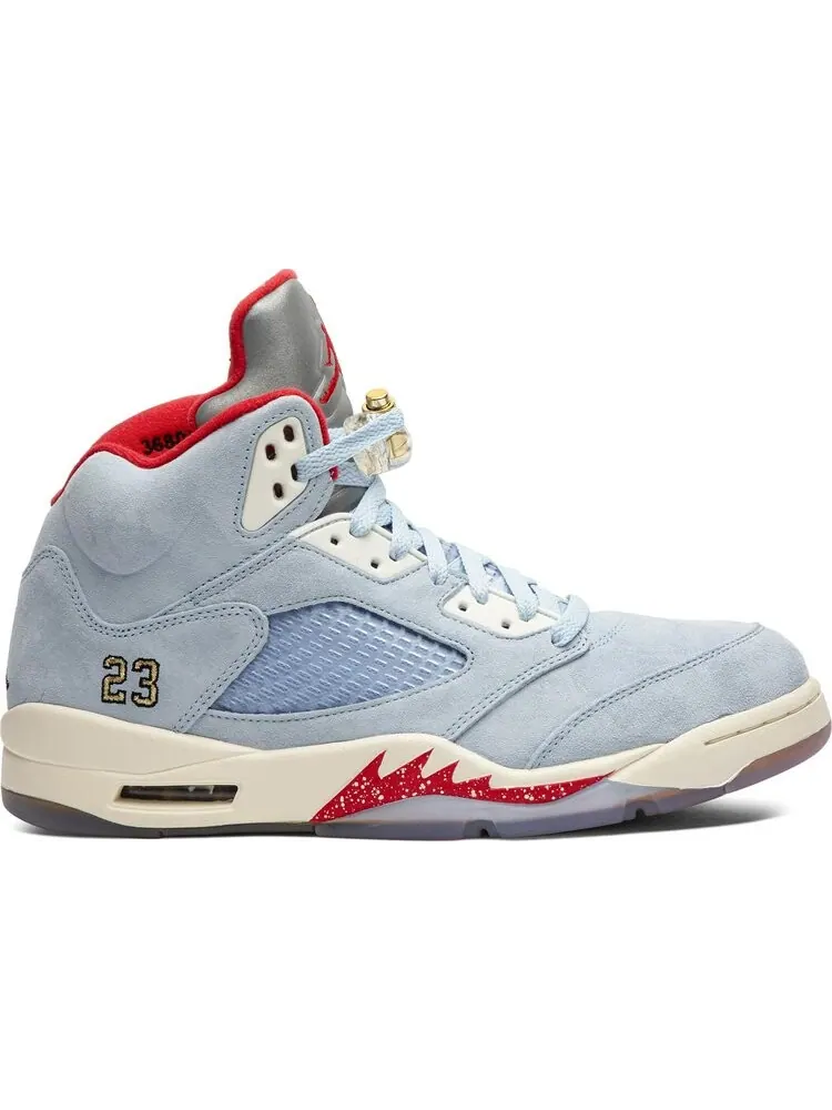 Кроссовки Trophy Room x Air Jordan 5 Retro Ice Blue — изображение 1 из 8, синий