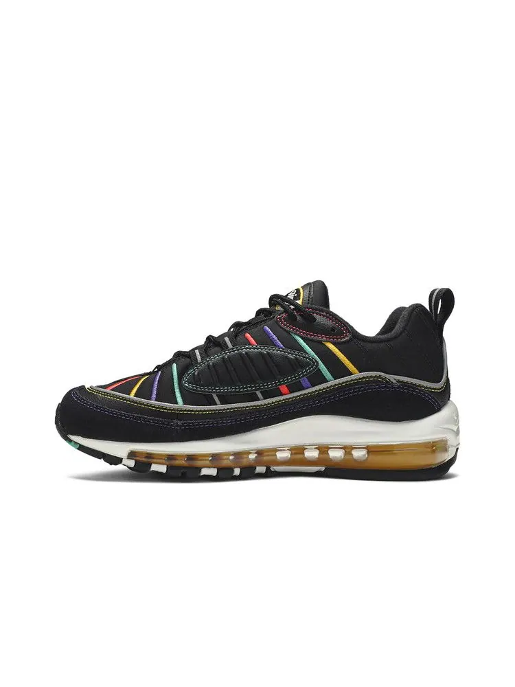 Кроссовки Nike Wmns Air Max 98 Premium 'Martin' — изображение 4 из 9, черный//зеленый