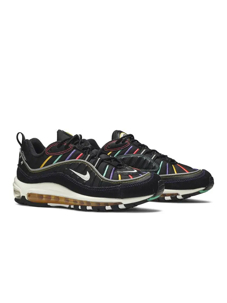 Кроссовки Nike Wmns Air Max 98 Premium 'Martin' — изображение 9 из 9, черный//зеленый