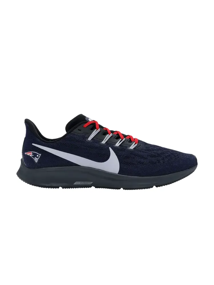 Кроссовки Nike Air Zoom Pegasus 36 'New England Patriots' — изображение 1 из 1, темно-синий/черный/серый