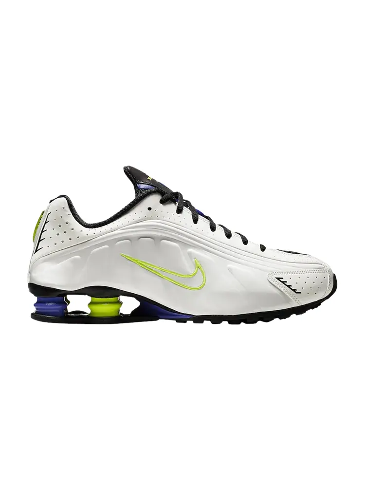 Кроссовки Nike Shox R4 'White Flash' — изображение 1 из 1, белый