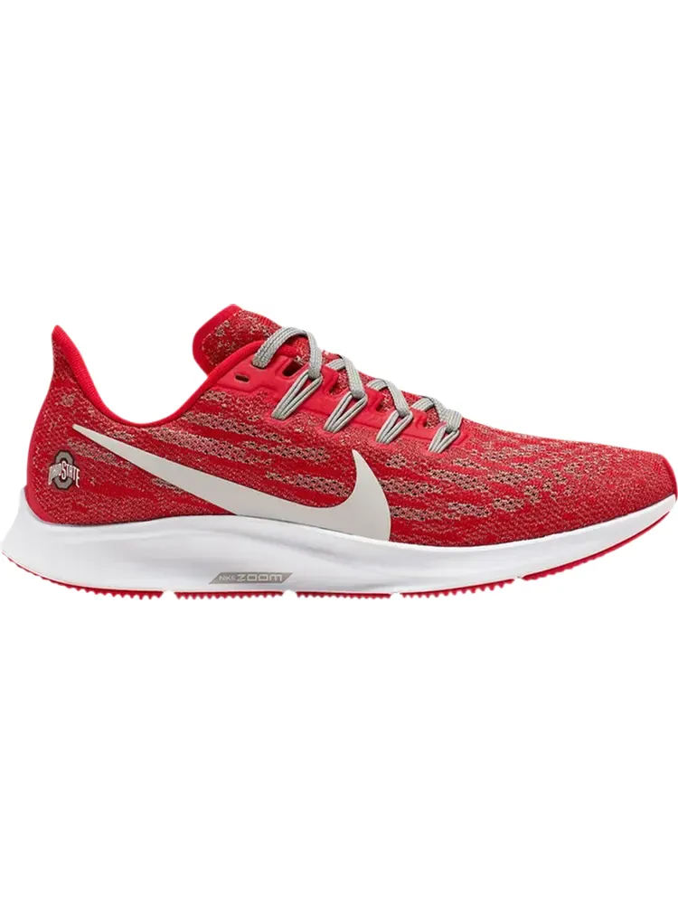 Кроссовки Nike Wmns Air Zoom Pegasus 36 'Ohio State' — изображение 1 из 1, красный