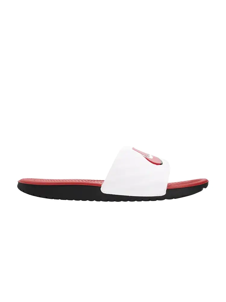 Кроссовки Nike Kawa Slide JDI GS 'University Red' — изображение 1 из 1, белый