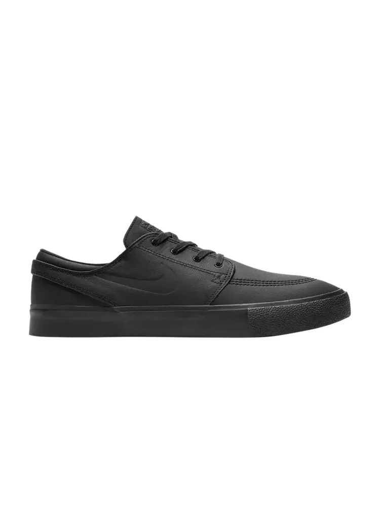 Кеды Nike Zoom Stefan Janoski RM Premium SB 'Triple Black' — изображение 1 из 1, черный/черный/черный