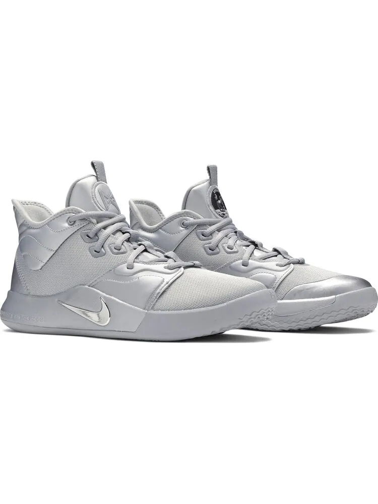 Кроссовки Nike NASA x PG 3 '50th Anniversary' — изображение 8 из 8, серебряный