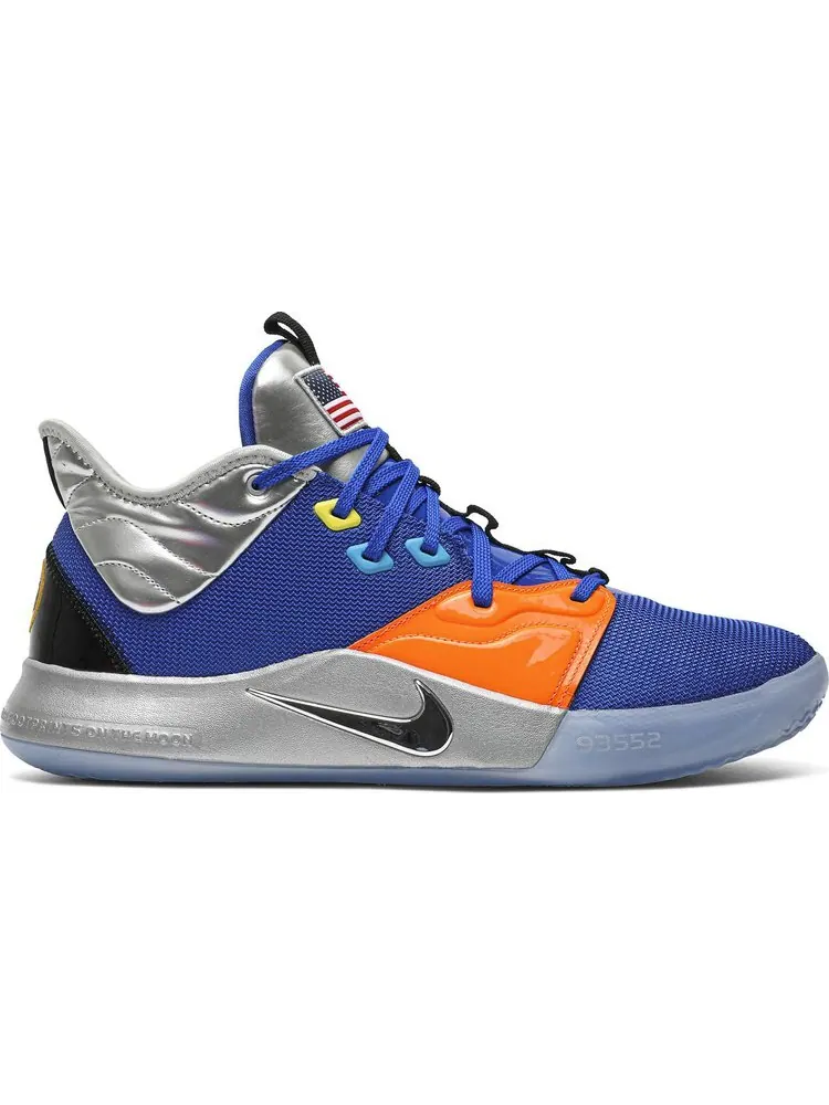 Кроссовки Nike NASA X PG 3 'Apollo 14' — изображение 1 из 7, синий