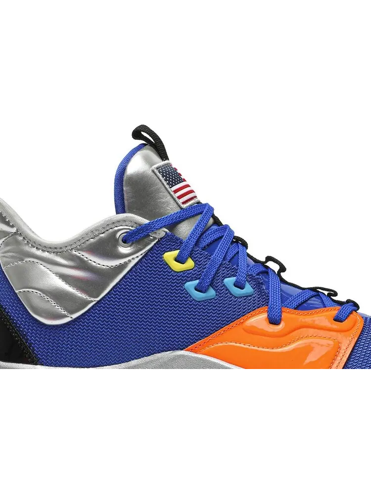 Кроссовки Nike NASA X PG 3 'Apollo 14' — изображение 2 из 7, синий