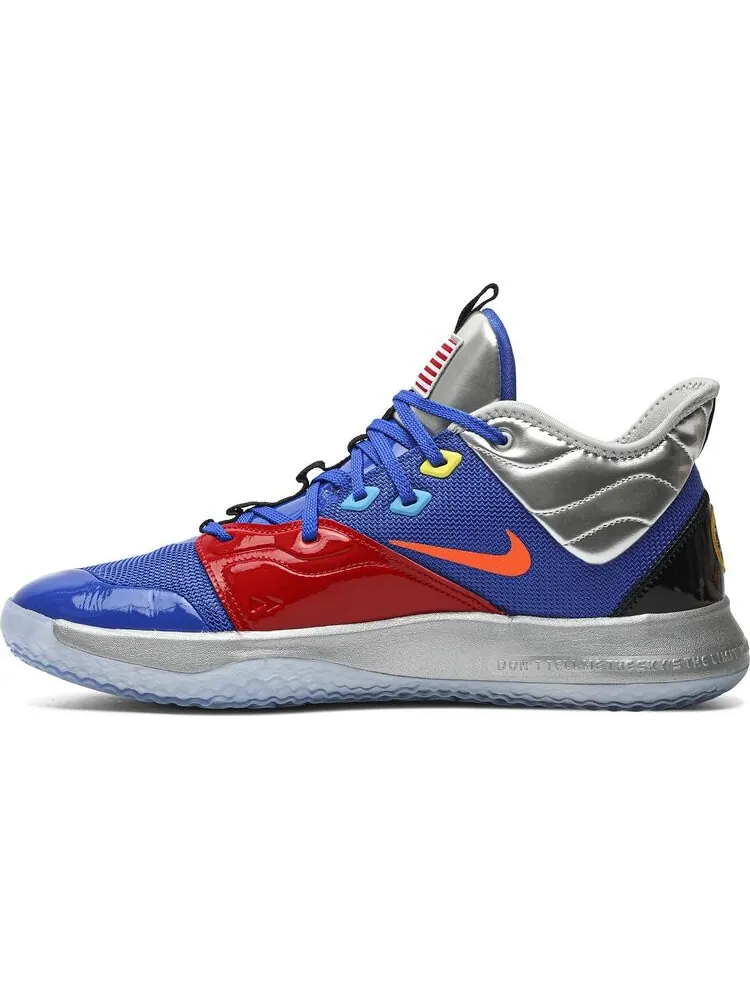 Кроссовки Nike NASA X PG 3 'Apollo 14' — изображение 3 из 7, синий