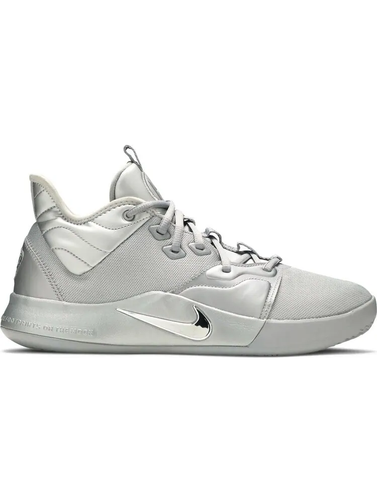 Кроссовки Nike NASA x PG 3 EP 'Moon Landing' — изображение 1 из 8, серебряный