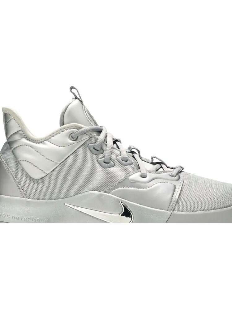 Кроссовки Nike NASA x PG 3 EP 'Moon Landing' — изображение 2 из 8, серебряный
