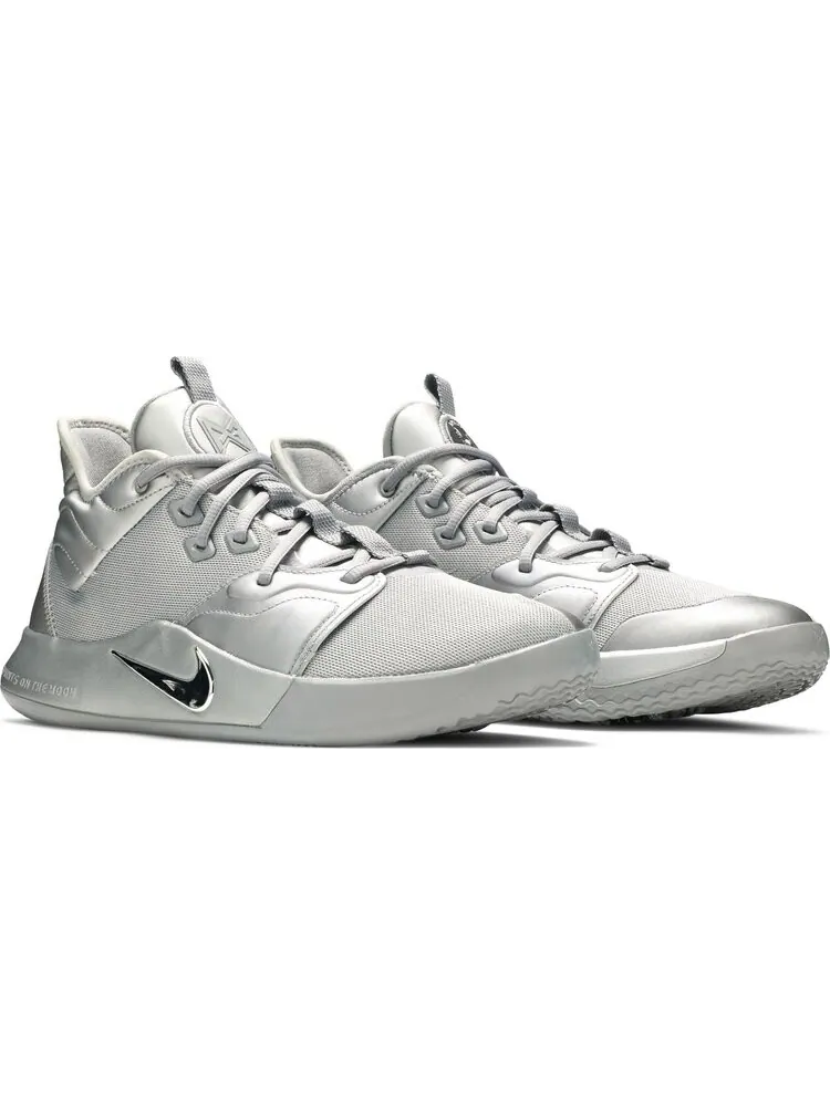 Кроссовки Nike NASA x PG 3 EP 'Moon Landing' — изображение 8 из 8, серебряный