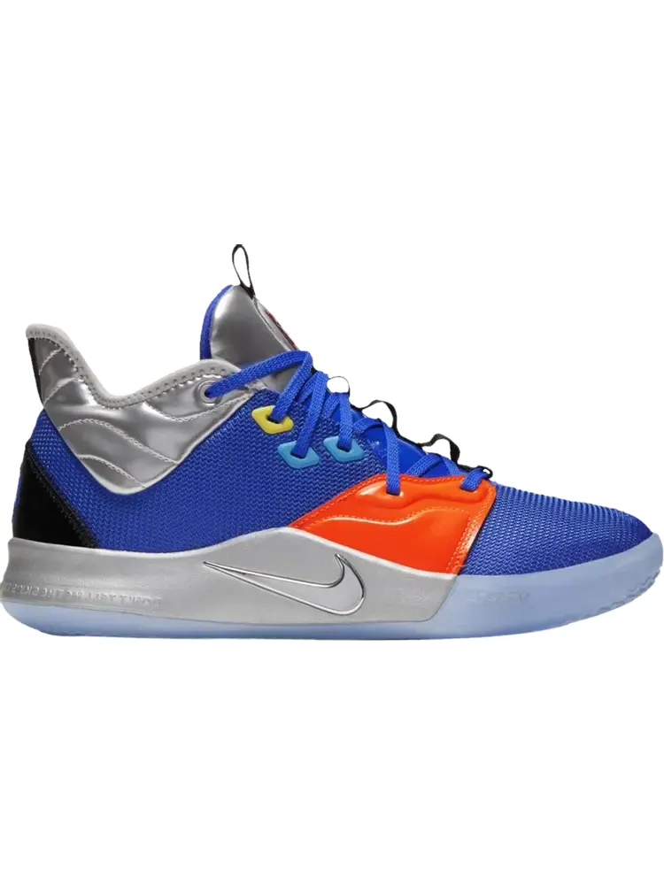 Кроссовки Nike NASA x PG 3 EP 'Clipper Blue' — изображение 1 из 1, серебряный